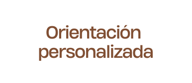 Orientación personalizada